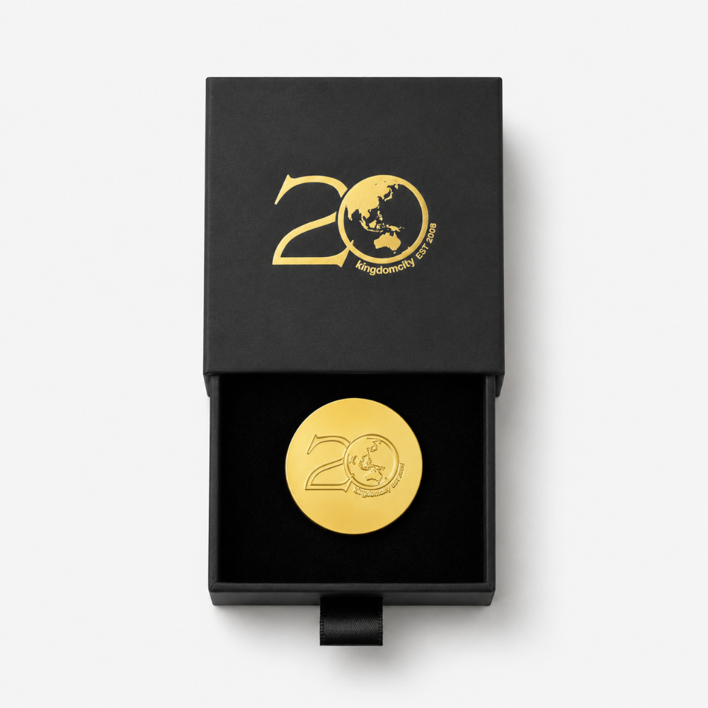 20th Anniversary Enamel Pin