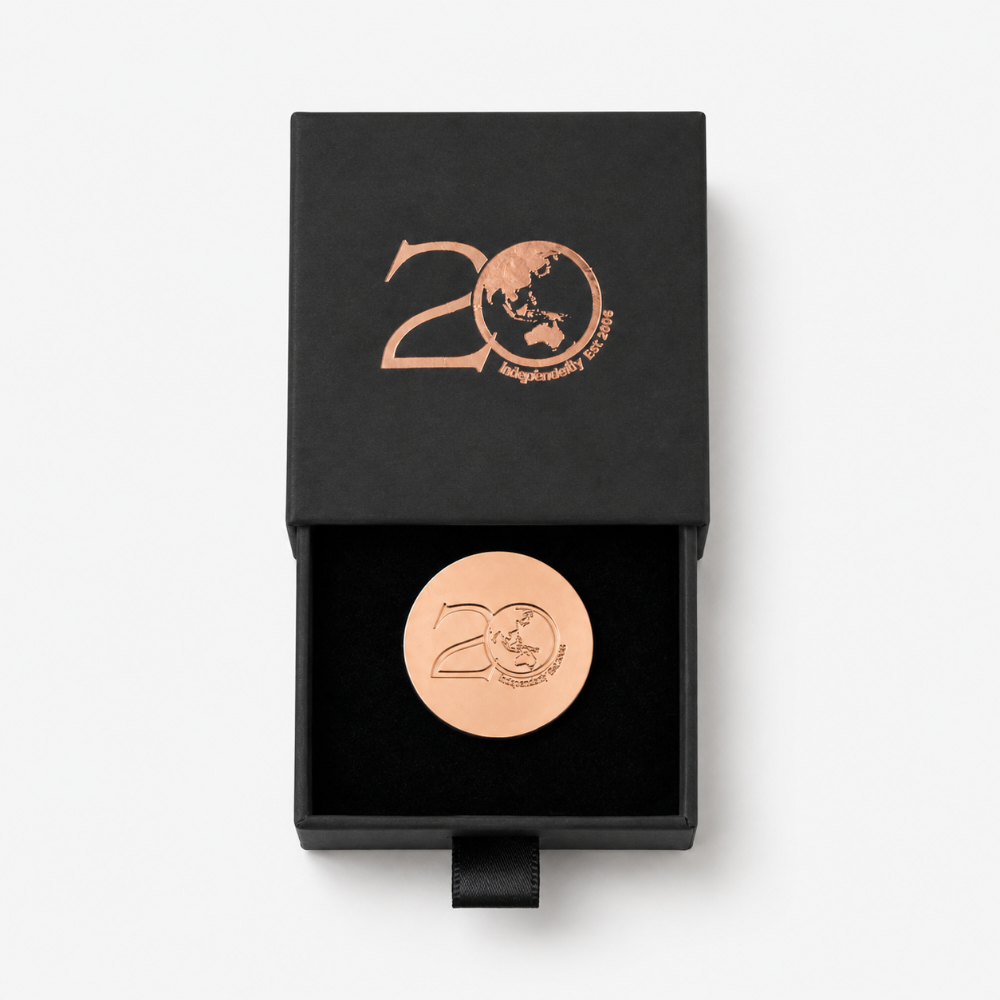 20th Anniversary Enamel Pin