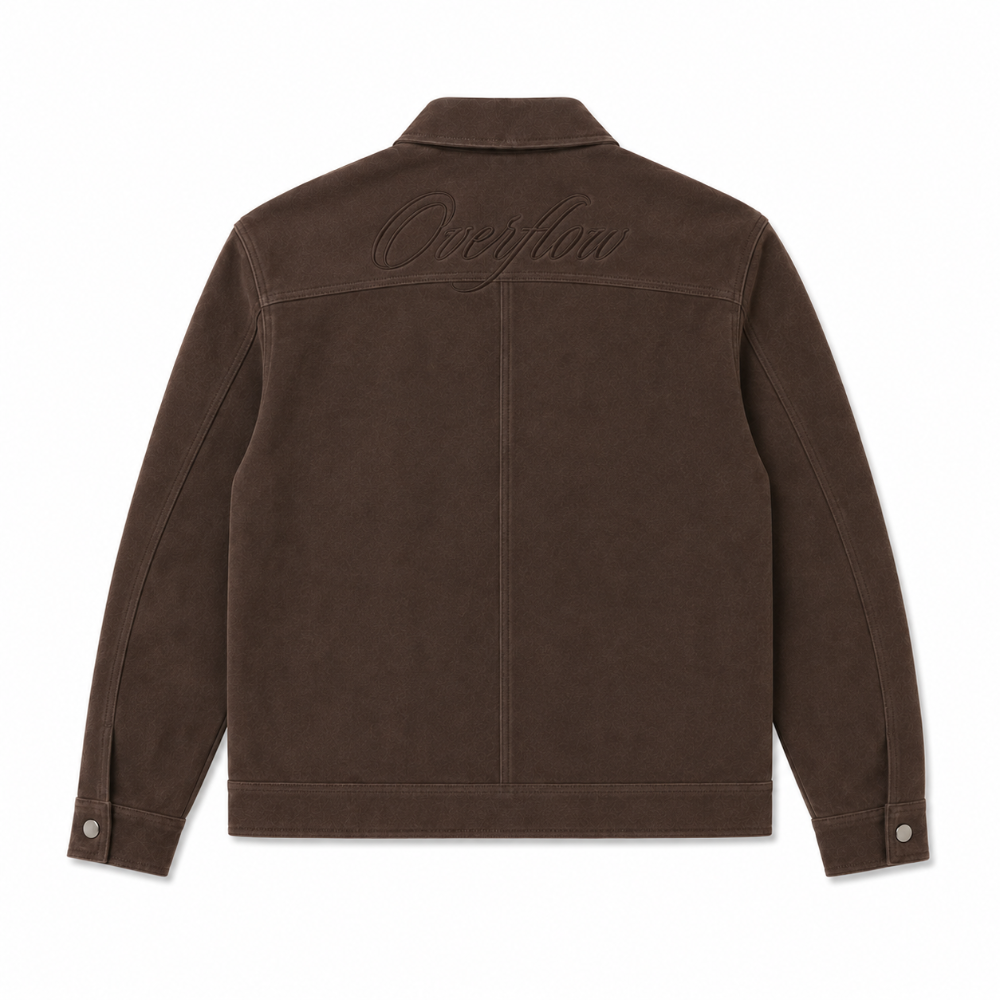 Overflow Suede Jacket