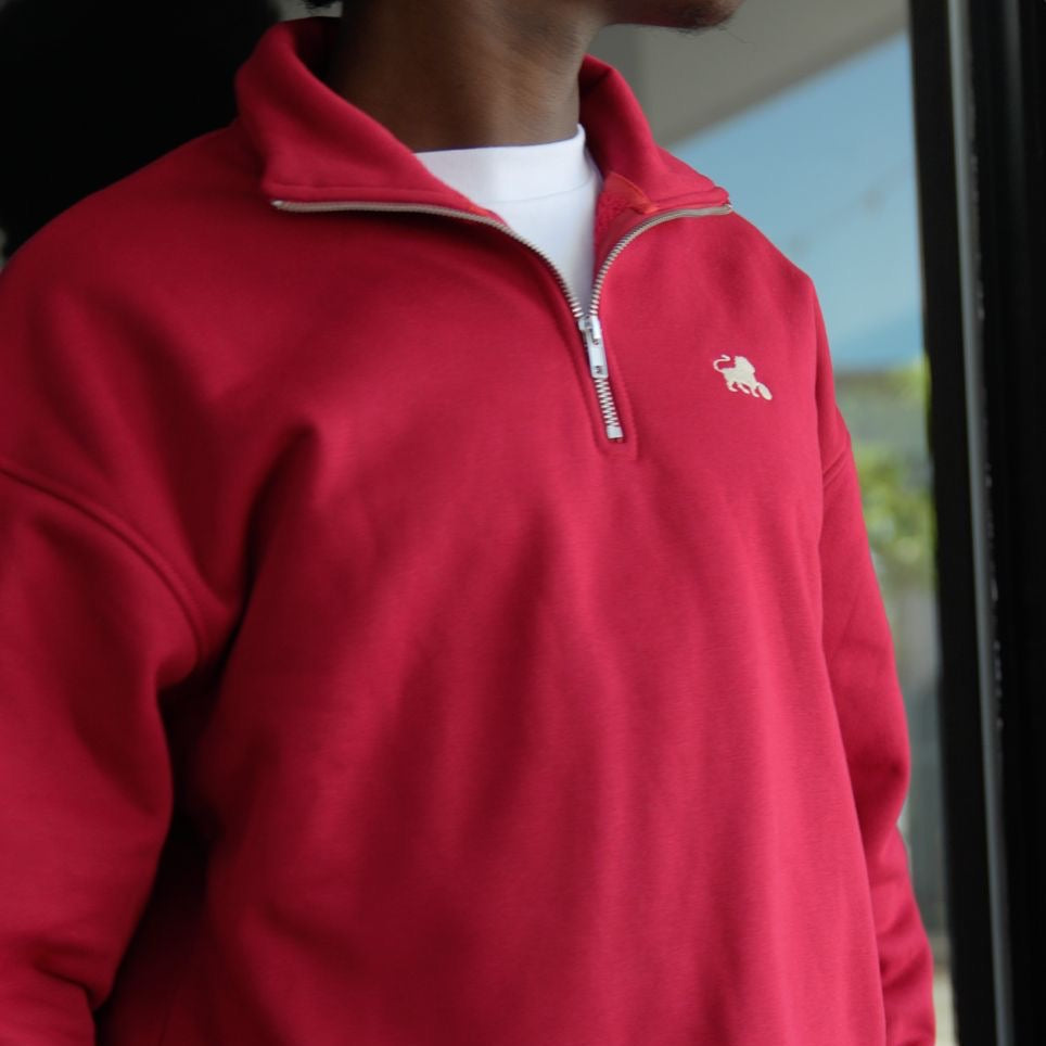 Saints Quarter-zip Sweater
