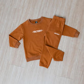 Victory Kids Tracksuit Set (Ages 2-6) (Burnt Orange)