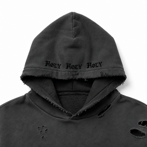 YHWH Distressed Hoodie